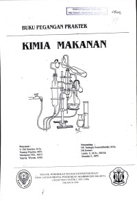 Buku Pegangan Praktek Kimia Makanan