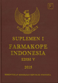 Suplemen I Farmakope Indonesia