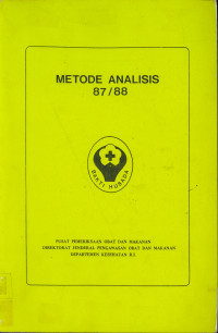 Metode Analisis 87/88