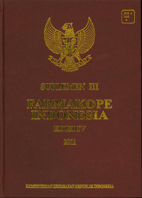 Supplemen III Farmakope Indonesia