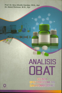 Analisis Obat Secara Spektrofotometri dan Kromatografi