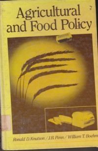 Agricultural and Food Policy