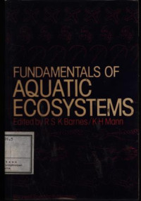 Fundamentals Of Aquatic Ecosystems