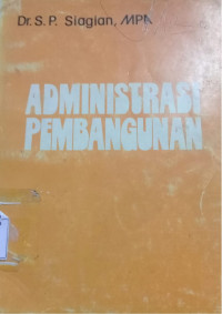 Administrasi Pembangunan