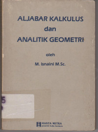 Aljabar Kalkulus dan Analitik Geometri