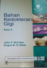 Bahan kedokteran gigi edisi 9