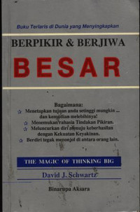 Berpikir & Berjiwa besar