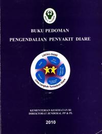 Buku Pedoman Pengedalian  Penyakit Diare