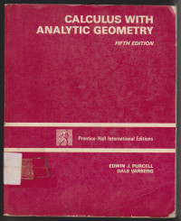 Calculus With Analytic Geometry