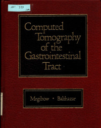 Computed Tomography of The Gastrointestional Tract