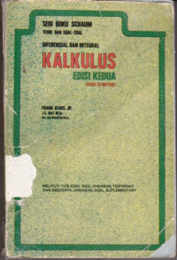 Diferensial dan Integral Kalkulus Edisi 2