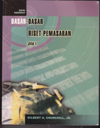 Dasar-Dasar Riset Pemasaran Jilid 1