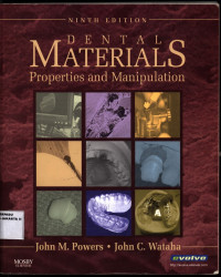 Dental Materials Properties and Manipulation Ninth Edition