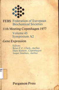 Federation of European Biochemical Societies Volume 43