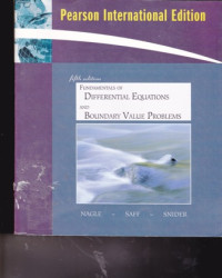 Fundamentals of Differential Equations and Boundary Value Problems