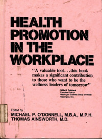 Health promotion in the workplace