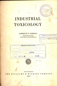 Industrial Toxicology