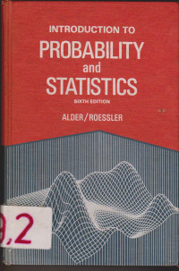 Introduction to Probability and statistics