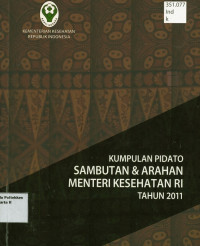 Kumpulan Pidato Sambutan & Arahan Menteri Kesehatan RI Tahun 2011