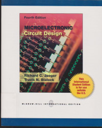 Microelectronic Circuit Design Fourth Edition