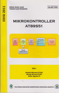 MikroKontroller AT89S51 : serial buku ajar teknik elektromedik