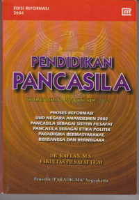 Pendidikan Pancasila SK Dirjen Dikti No. 38/Dikti/Kep./2002