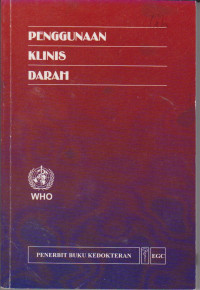 Penggunaan Klinis Darah / WHO