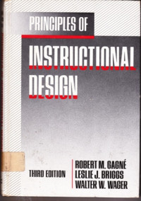 Principles of Instructional Design Third Edition