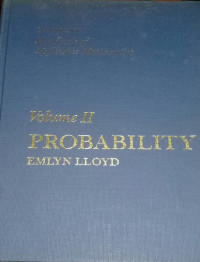 Handbook of Applicable Mathematics Volume II : Probability