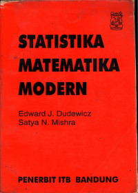 Statistika Matematika Modern