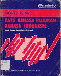 Tata Bahasa Rujukan Bahasa Indonesia untuk Tingkat Pendidikan Menengah