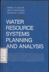 Water Resource Systems Planning and Analysis