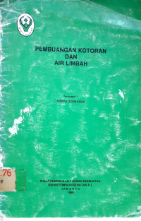 Pembuangan Kotoran dan Air Limbah