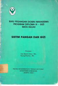 Sistim Pangan dan Gizi