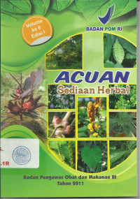 Acuan sediaan Herbal vol 6 ed 1