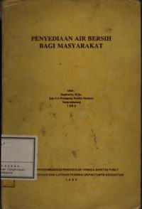 Penyediaan Air Bersih bagi Masyarakat