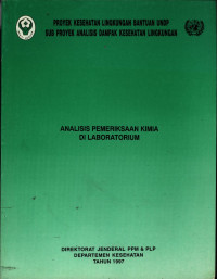 Analisis Pemeriksaan Kimia di Laboratorium