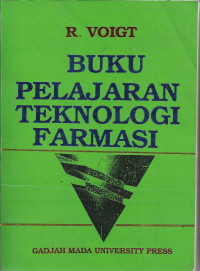 Buku Pelajaran Tekhnologi Farmasi (R.Voigt)