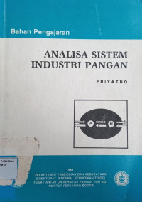 Analisa Sistem Industri Pangan