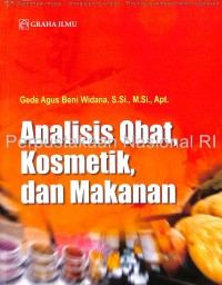 Analisis Obat Kosmetik dan Makanan