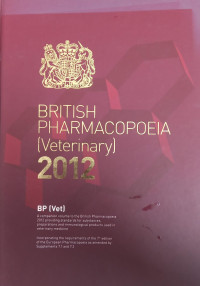 British Pharmacopoeia -Veterinary- 2012