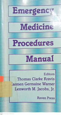 Emergency Medicine Procedures Manual