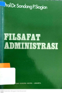 Filsafat administrasi