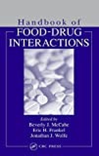 Handbook of food-drug interactions