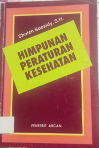 Himpunan Peraturan Kesehatan