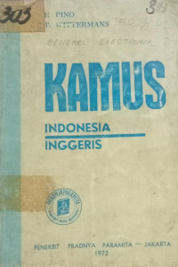 Kamus Indonesia-Inggeris