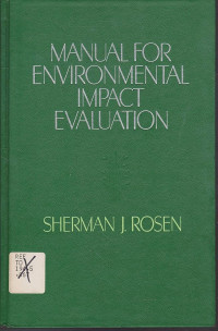 Manual for Enviromental Infct Evaluation