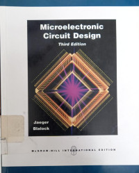 Microelectronic Circuit Design Third Edition