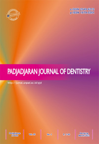 Padjajaran Journal Of Dentistry Vol 35, No 1 (2023): March 2023