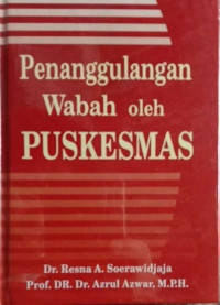 Penanggulangan Wabah oleh Puskesmas